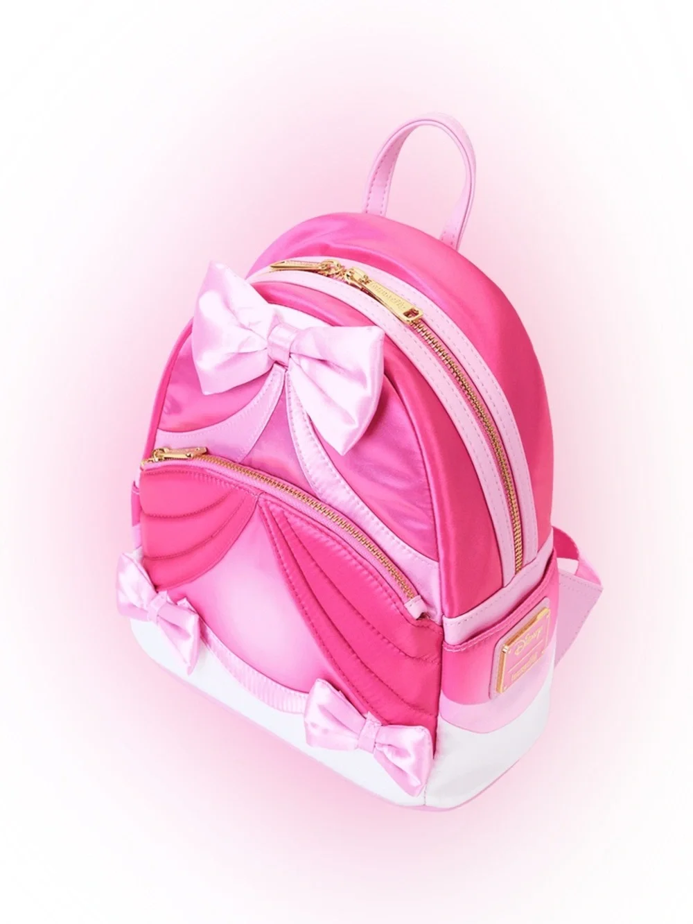 Loungefly Cinderella 75th Anniversary Pink Bow Gown Mini Backpack